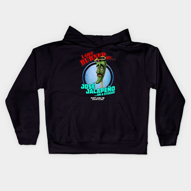 On A ME 2024 Kids Hoodie by Mfox Canvas